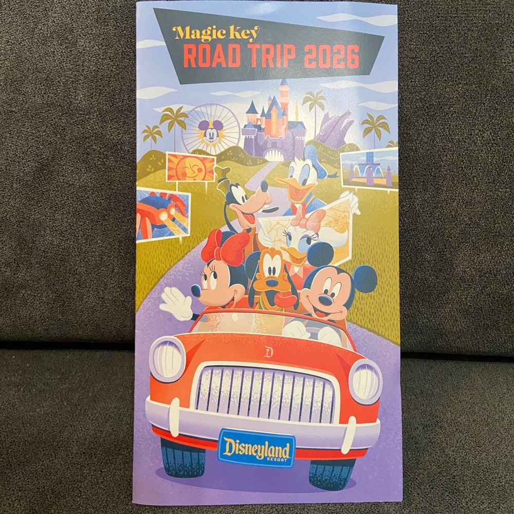 Disney Air Freshener Set Magic Key Road Trip 2026 Exclusive California Adventure